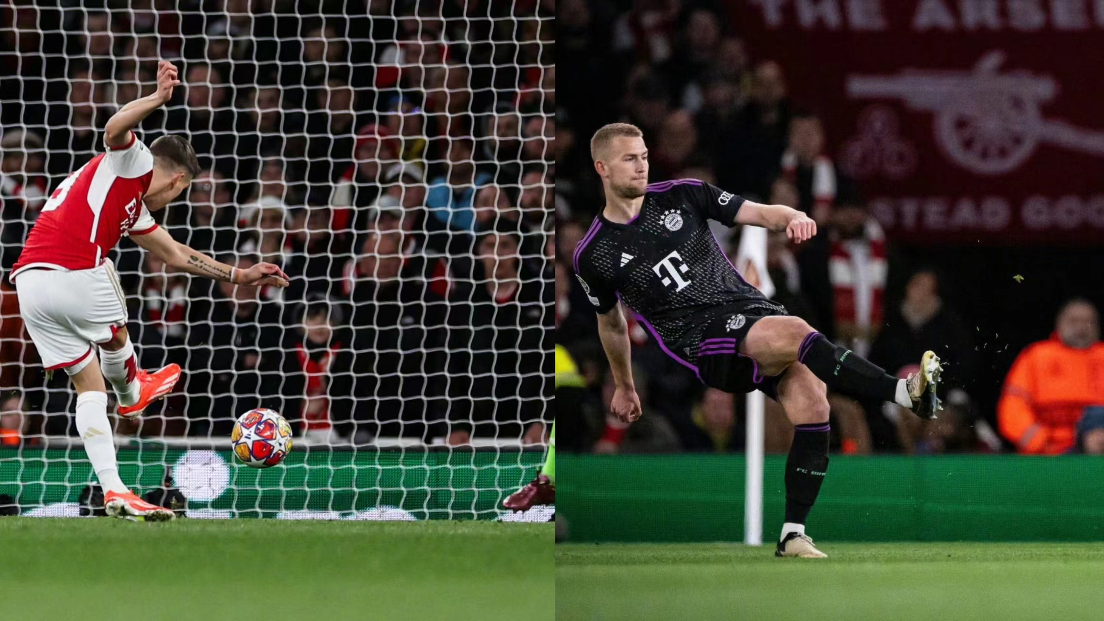 Varmblodig Champions League, heftig konfrontasjon mellom Arsenal og Bayern